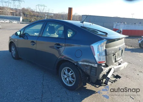 2011 Toyota Prius Two из США, поврежденный, VIN JTDKN3DU2B1441005